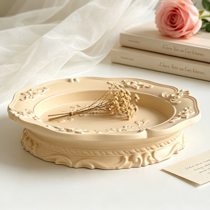 Soap Making Organic - Elegante vintage barokke kant siliconen mal,