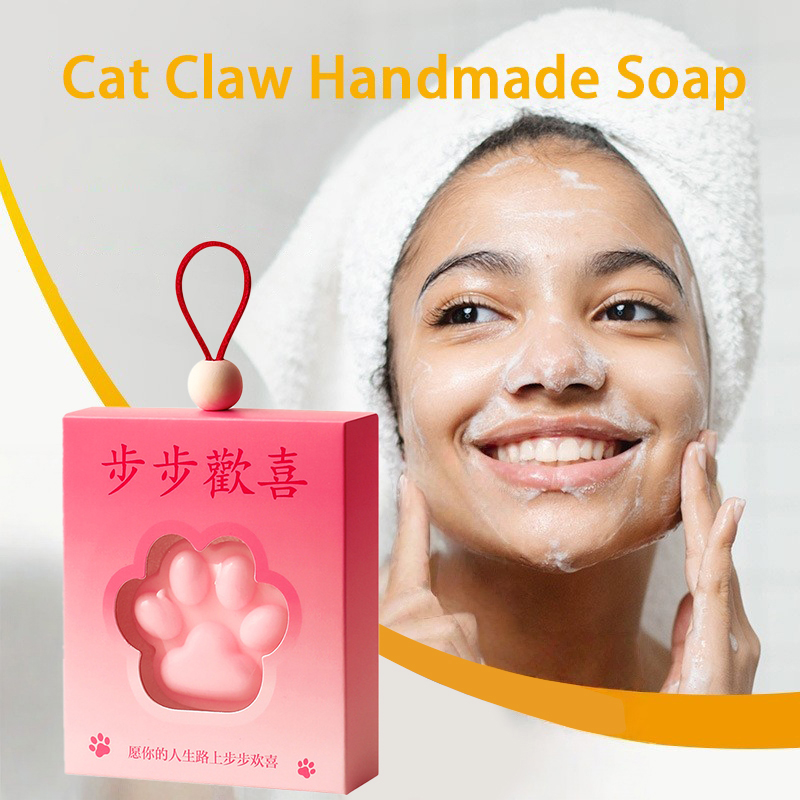 Shea Butter Raw - Creatieve Kat Klauw Handgemaakte Zeep Geitenmelk