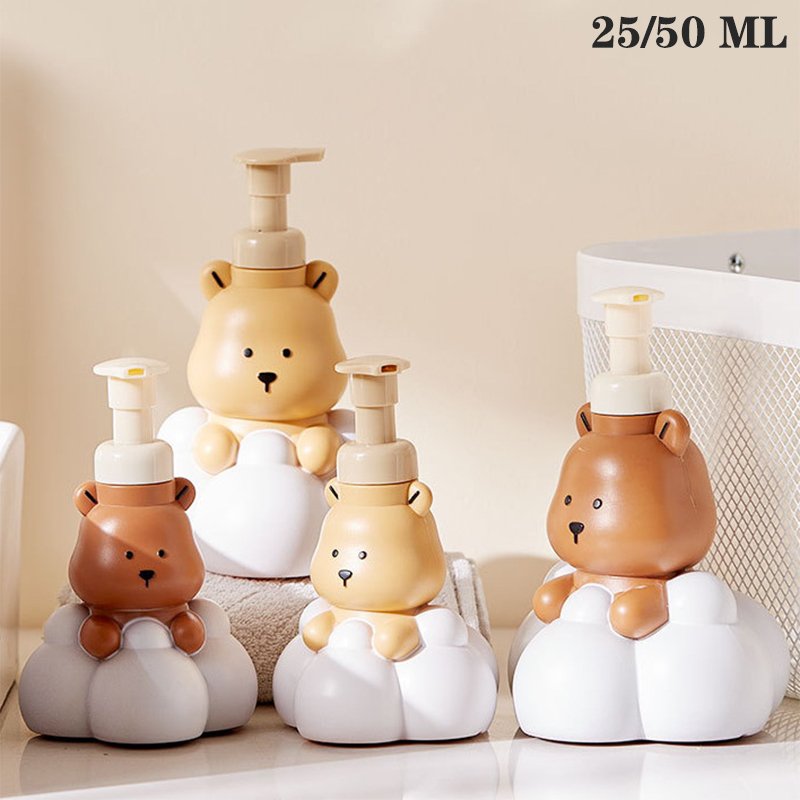 Soap Making Gel - Cartoon Wolk Beer Schuimende Zeepdispenser Badkamer