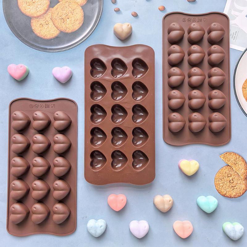 Soap Making Jelly - ( ❤️ 15-holtes siliconen chocoladevorm in