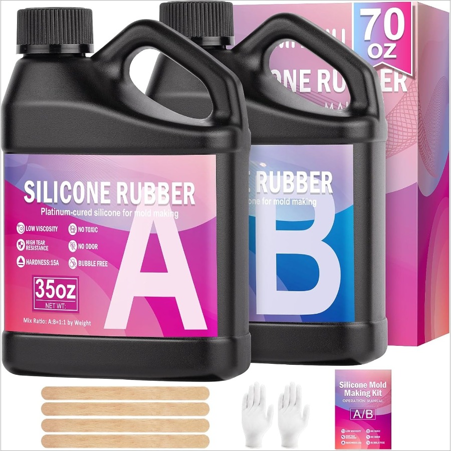 Soap Making Organic - Siliconen mal maken kit, 38.8oz 15A