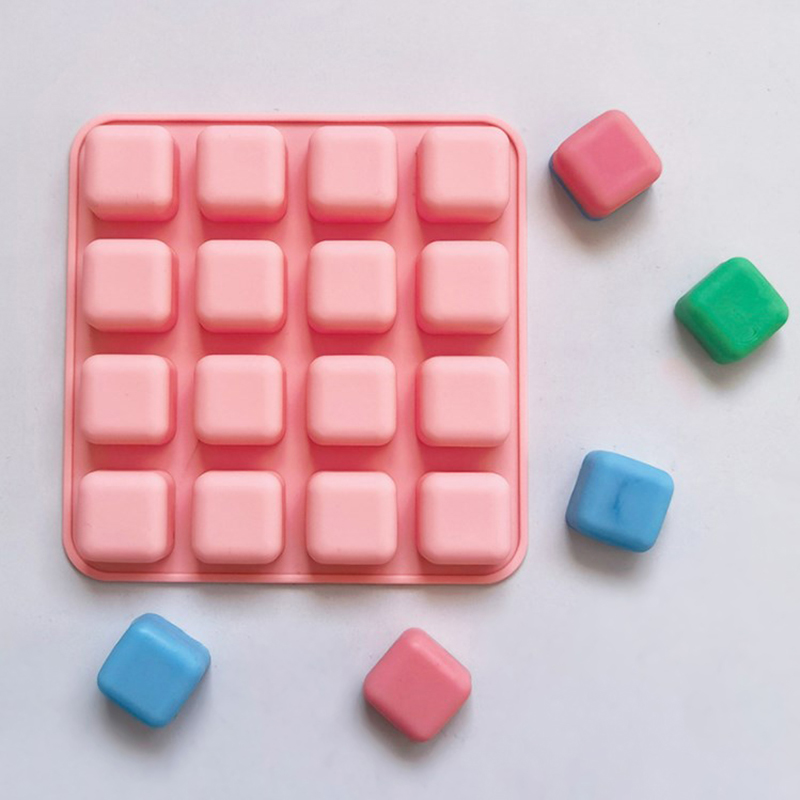 ● 16-delige vierkante silicone - Soap Making Jelly recensie en prijs