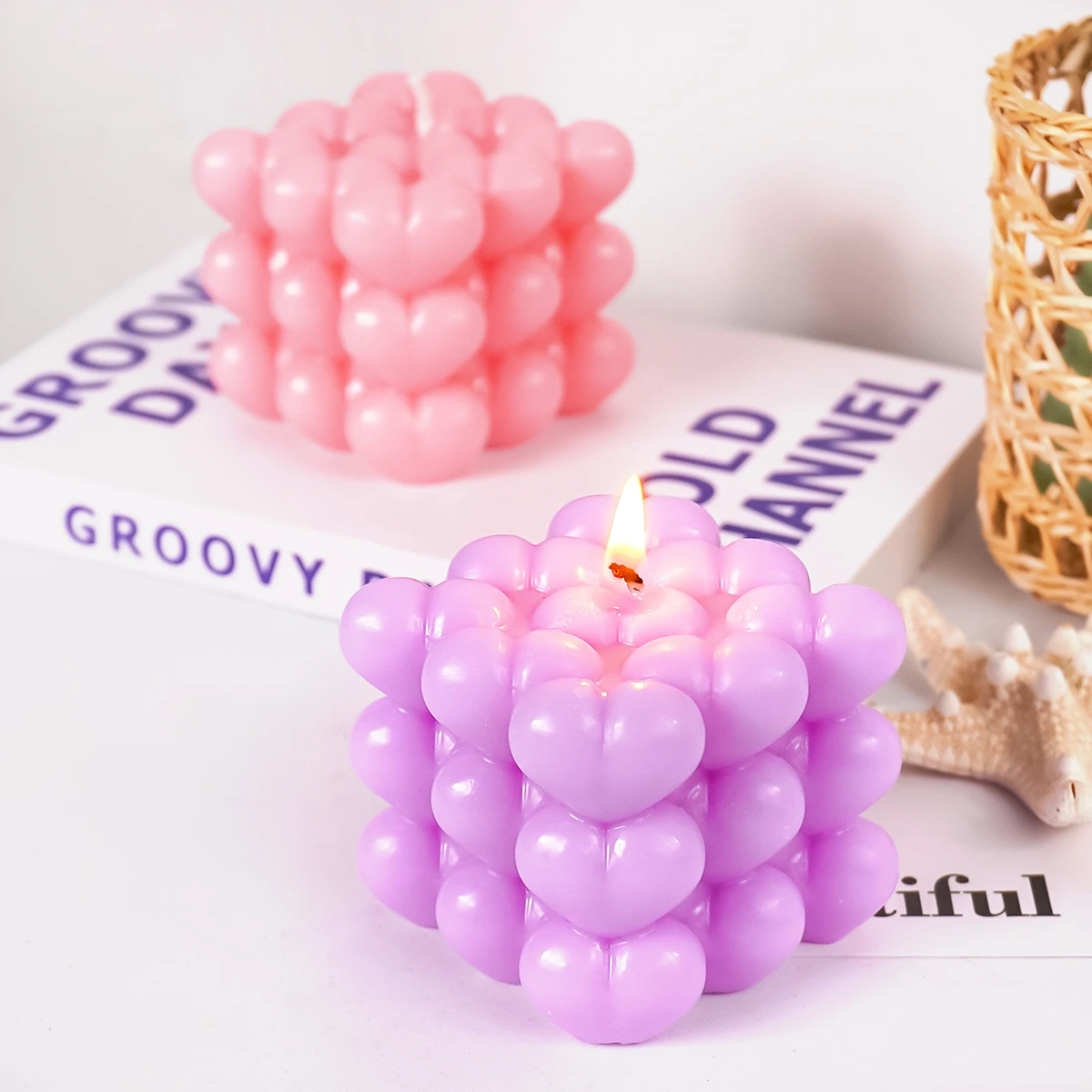 Love Bubble Candle Siliconen M - Soap Making Gel recensie en prijs