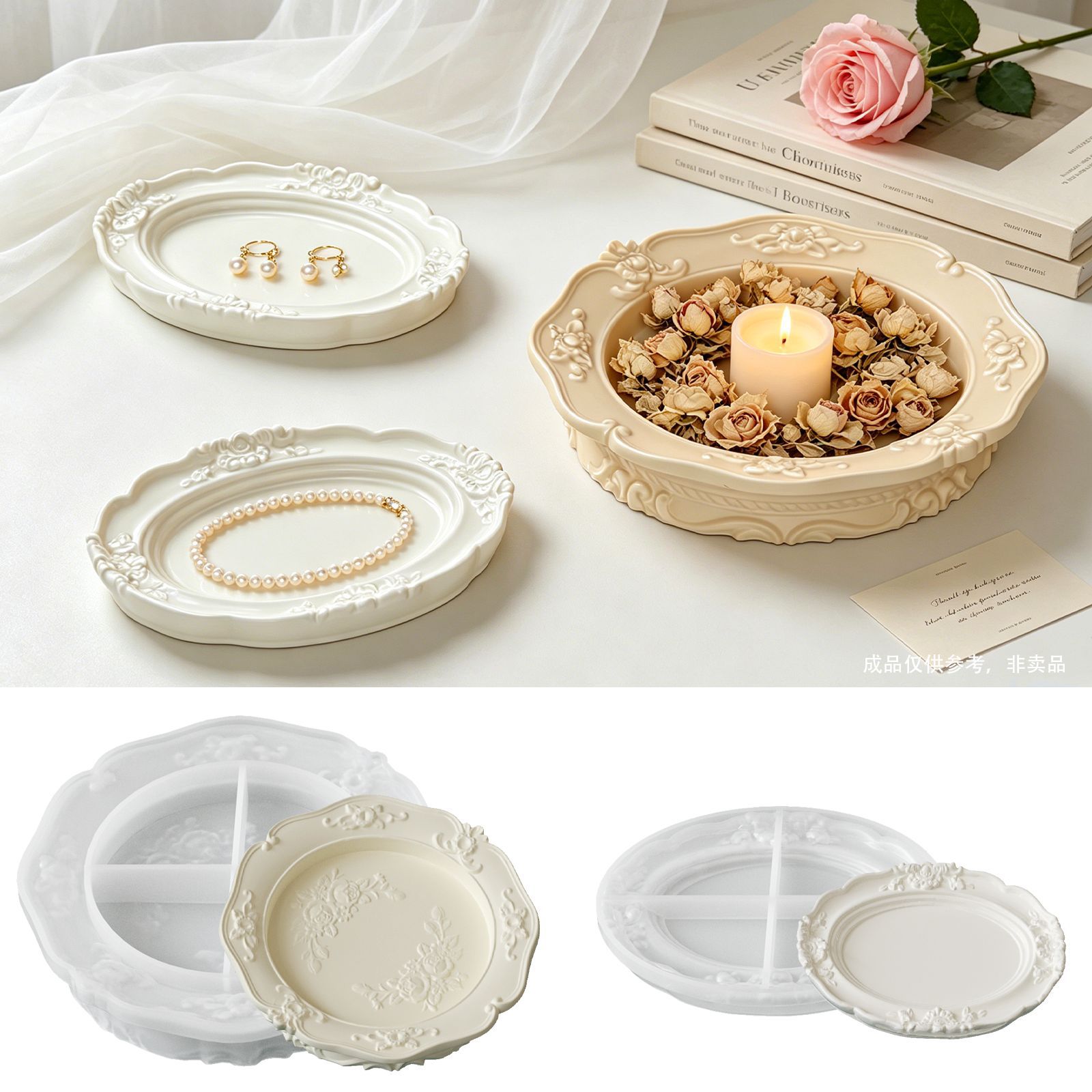 Elegante vintage barokke kant  - Soap Making Organic recensie en prijs
