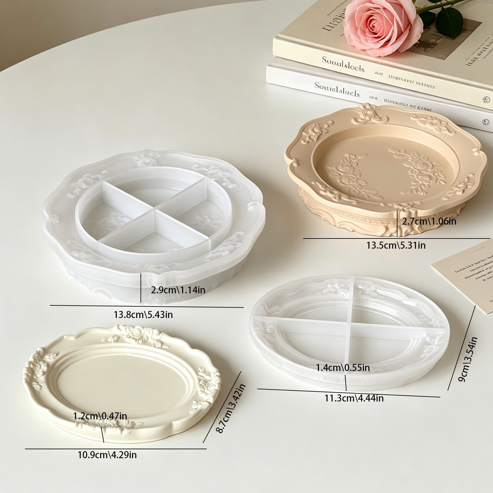 Elegante vintage barokke kant  - Soap Making Organic recensie en prijs