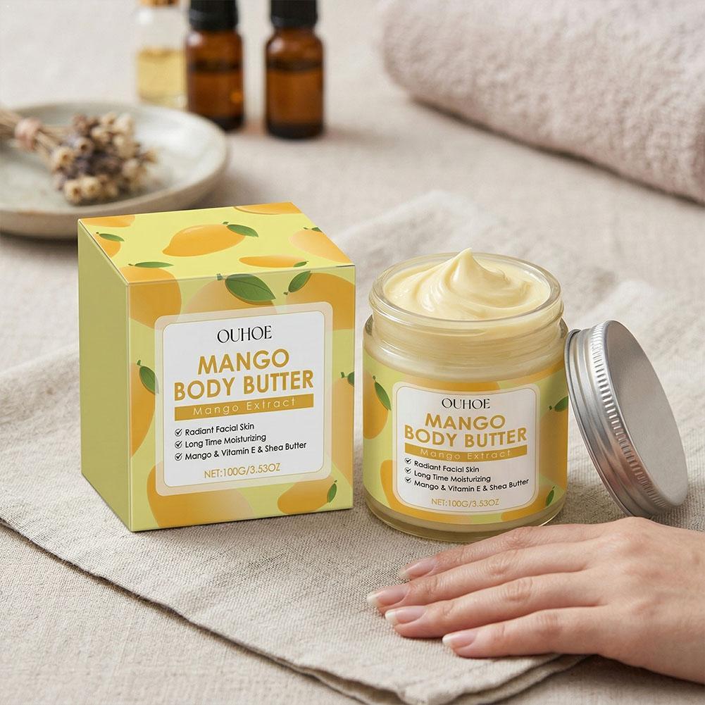 Mango Body Butter verzacht dro - Shea Butter Raw recensie en prijs
