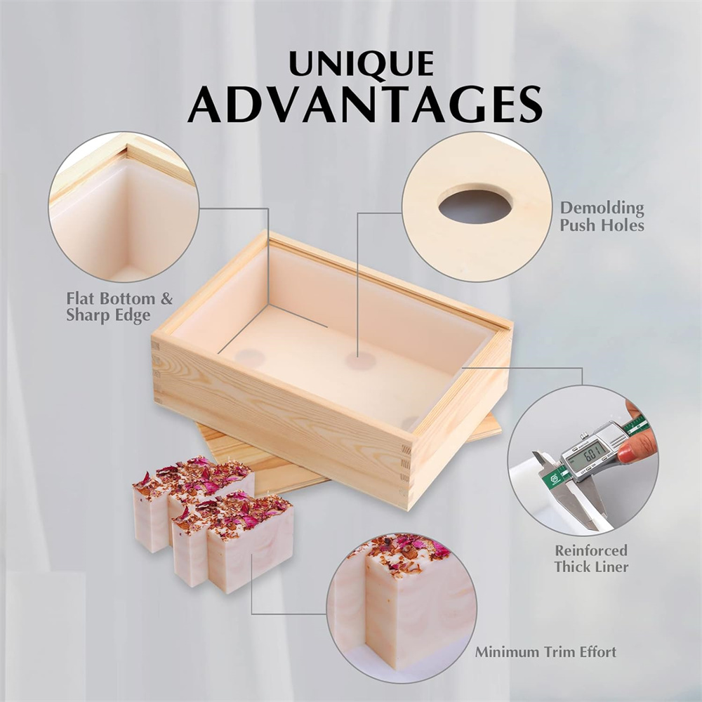 Grote zeepvormen Rechthoekige  - Soap Making Store recensie en prijs