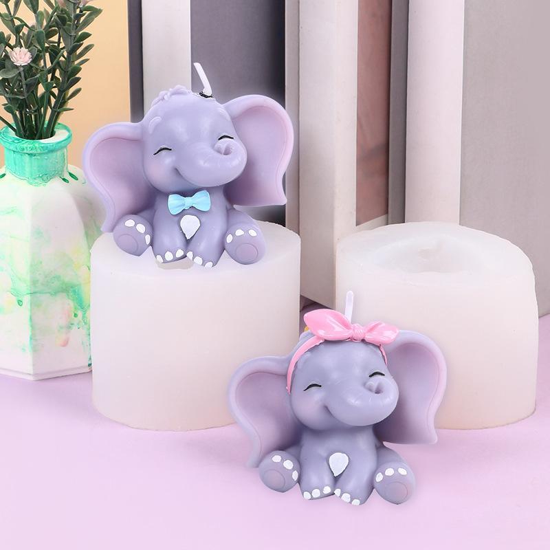 Schattige 3D olifant siliconen - Soap Making Organic recensie en prijs