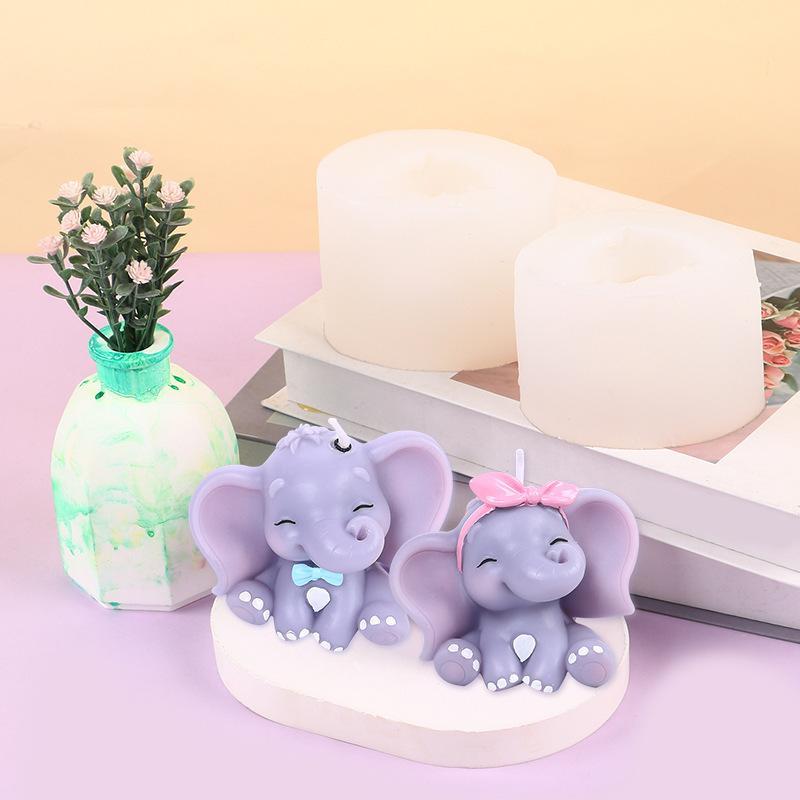 Schattige 3D olifant siliconen - Soap Making Organic recensie en prijs