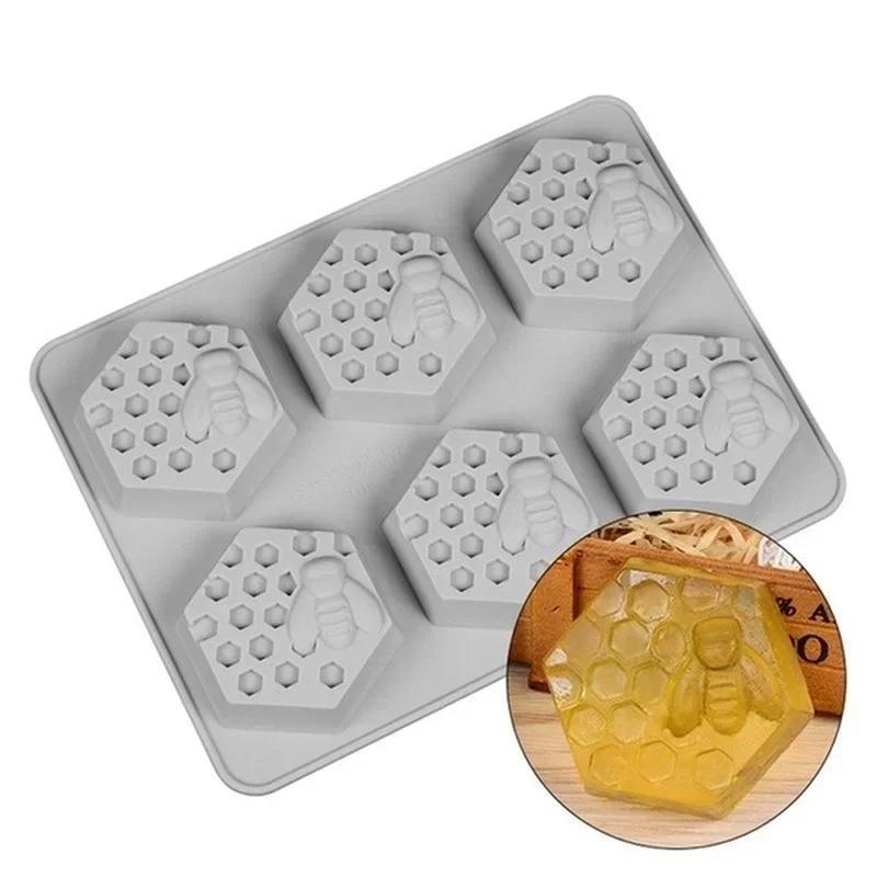 Bijen-vormige siliconen mal DI - Soap Making Gel recensie en prijs