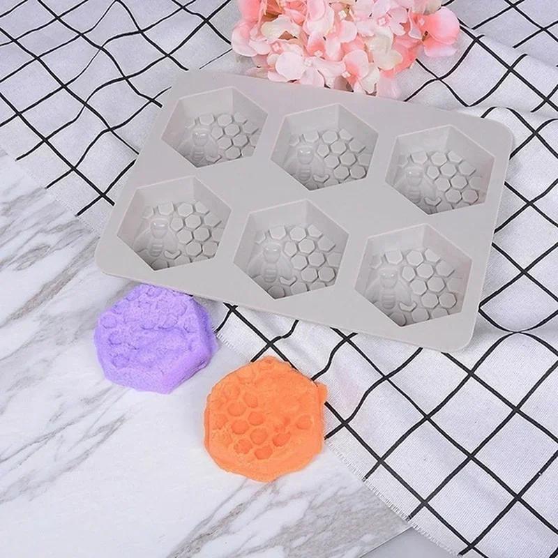 Bijen-vormige siliconen mal DI - Soap Making Gel recensie en prijs