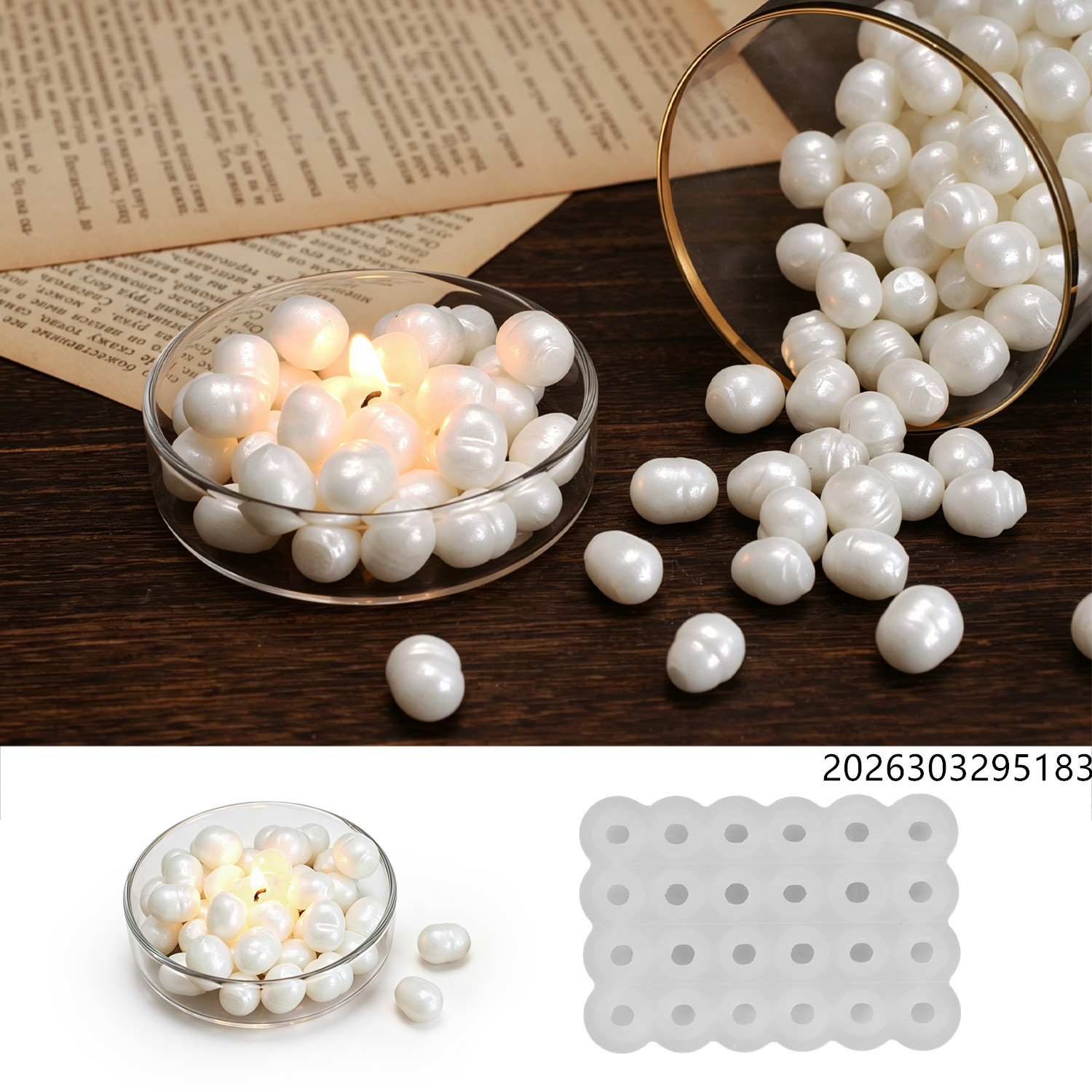 Healing Ocean Pearl Mirror Wax - Soap Making Organic recensie en prijs