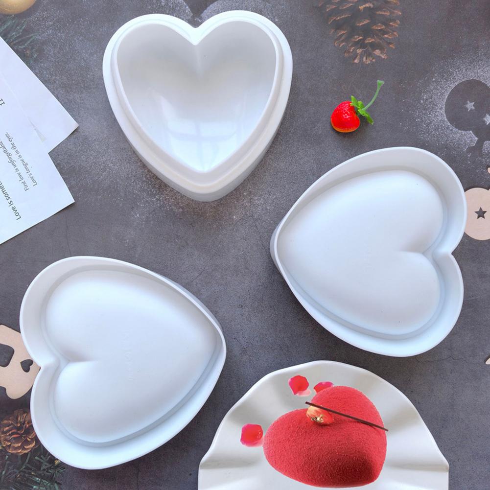 Hartvormige siliconen mal 3D d - Soap Making Jelly recensie en prijs
