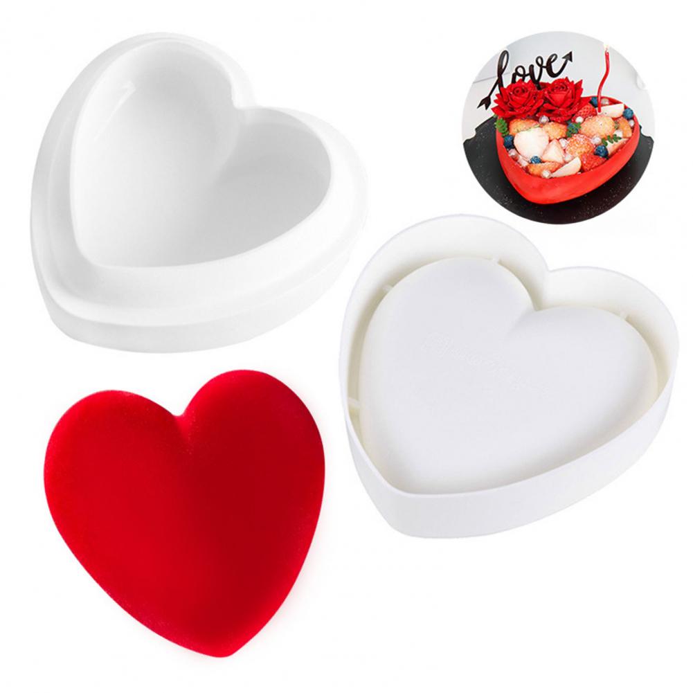 Hartvormige siliconen mal 3D d - Soap Making Jelly recensie en prijs