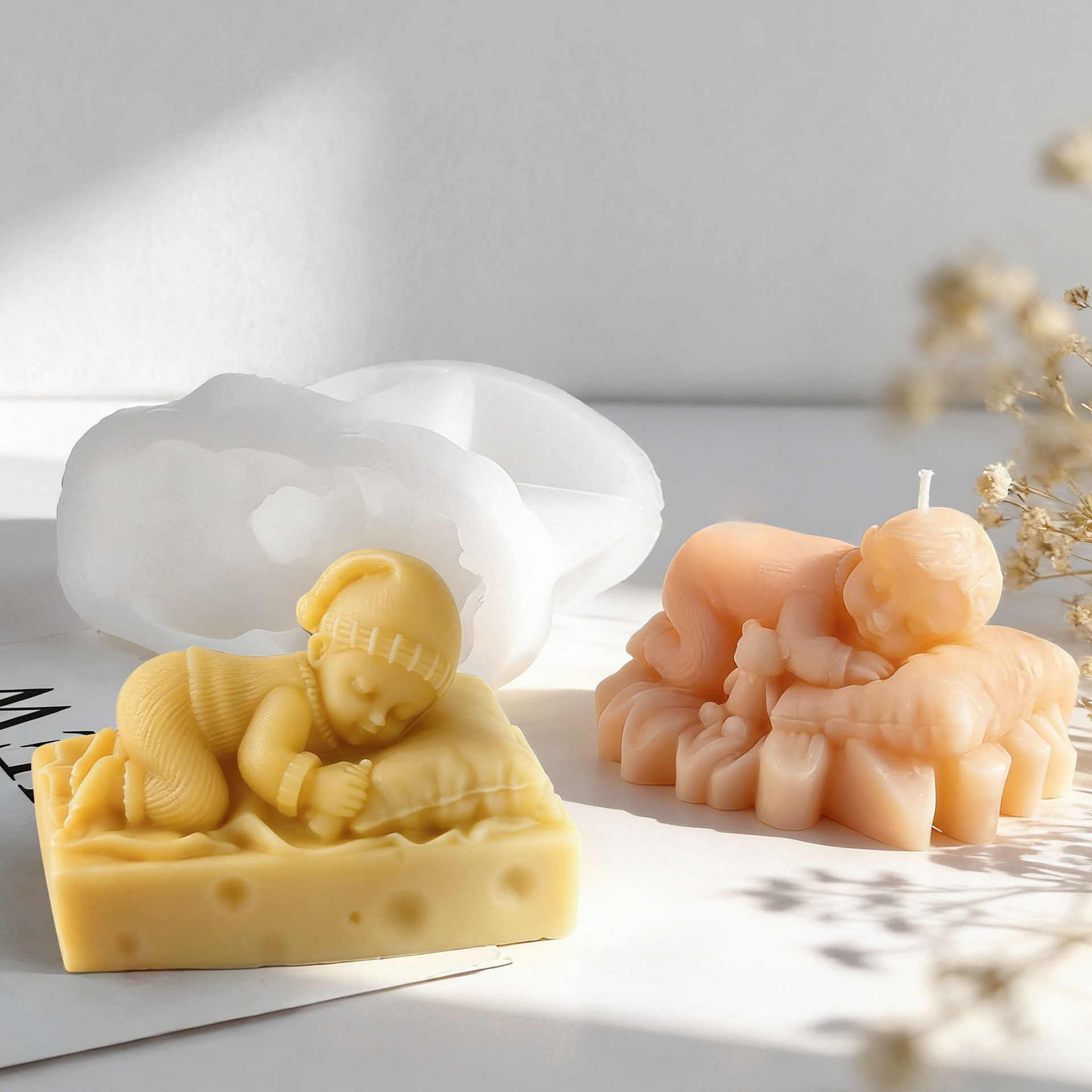 DIY Slapende Baby Siliconen Ka - Soap Making Essentials recensie en prijs