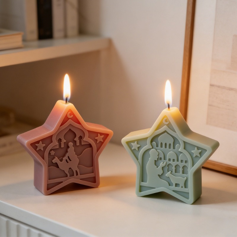 Moskee kaarsvorm zachte ster m - Soap Making Gel recensie en prijs