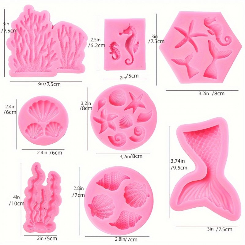 Eén Set8Seal siliconen mal in  - Soap Making Gel recensie en prijs