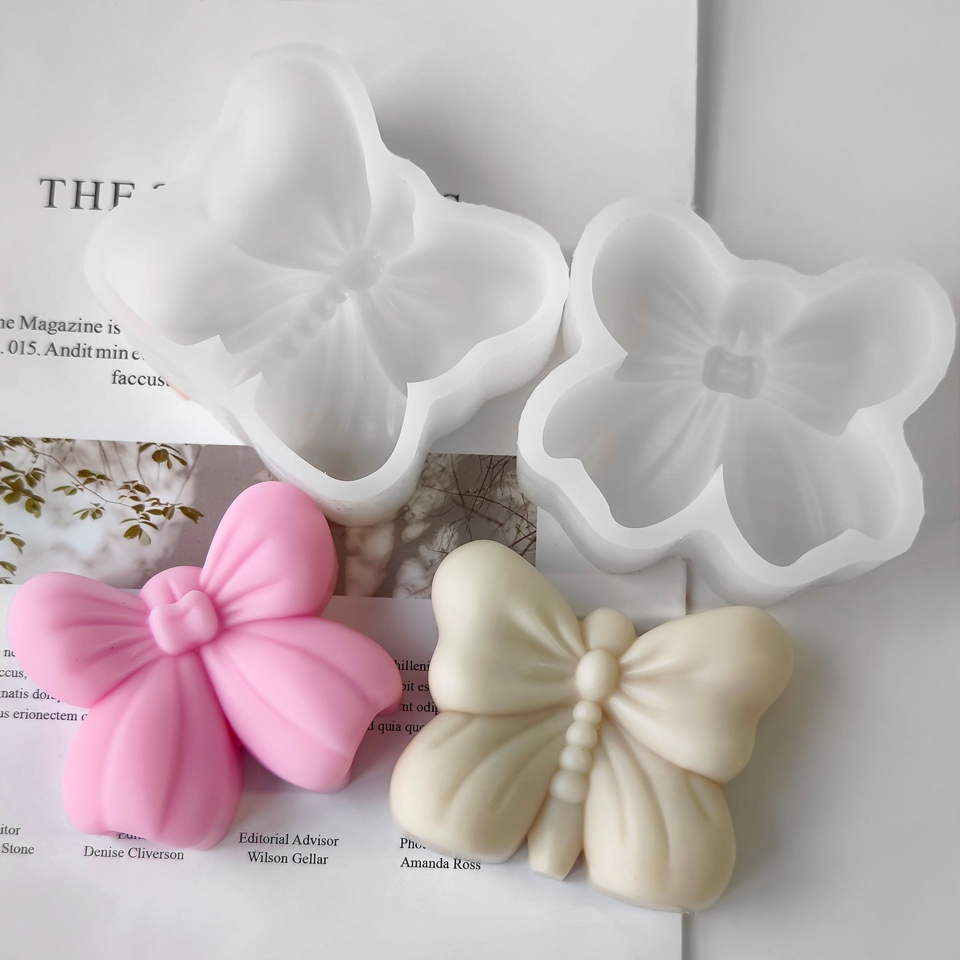 Vlinder Aroma Kaars Gips Ornam - Soap Making Essentials recensie en prijs