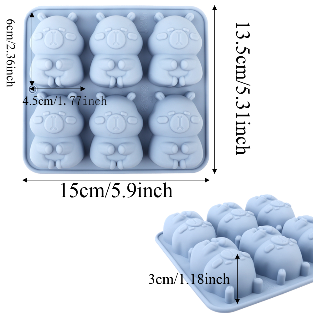 1 siliconen cakevorm in de vor - Soap Making Jelly recensie en prijs
