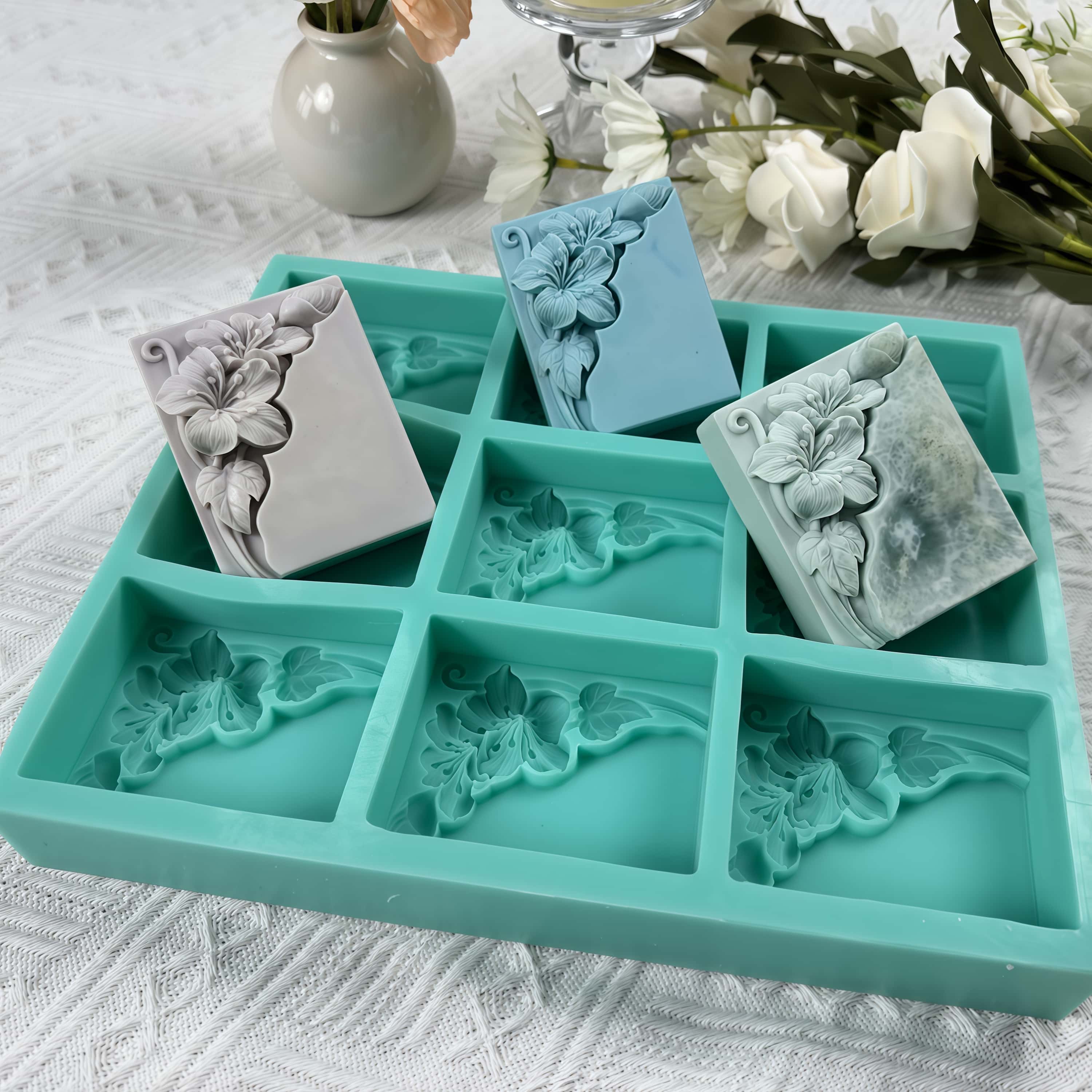 9-holtes Tung Flower Soap Mold - Soap Making Ideas recensie en prijs