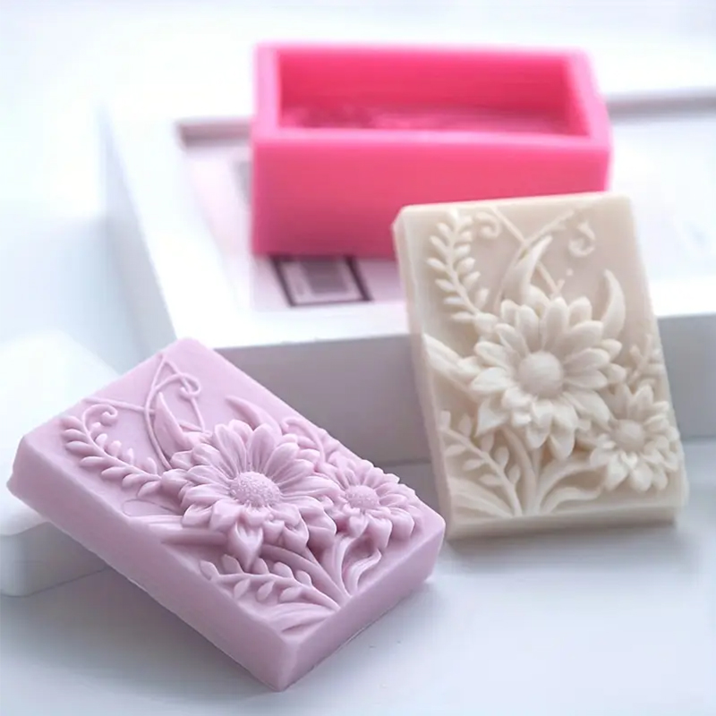 3D Bloem Vierkante Zeep Silico - Soap Making Essentials recensie en prijs