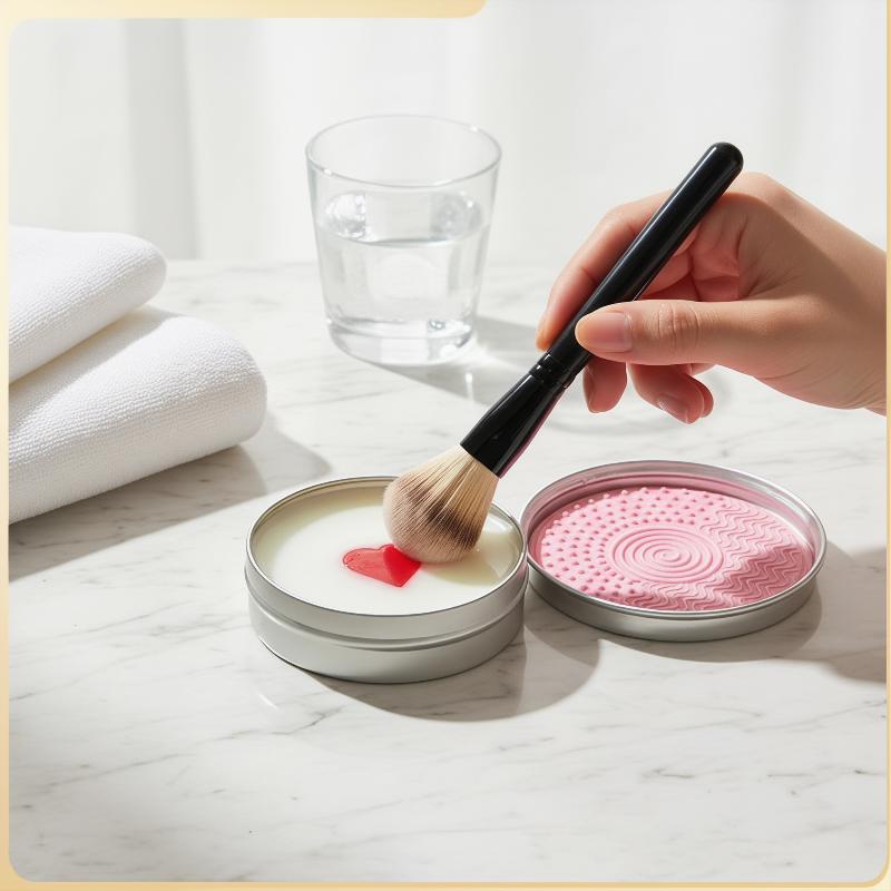 Hartvormige make-upborstelrein - Quick Soap Making recensie en prijs