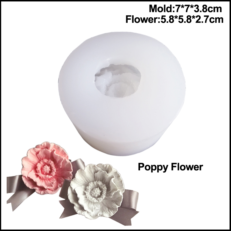 Hot Poppy Kaars Mallen Zeep Sc - Soap Making Recipes recensie en prijs