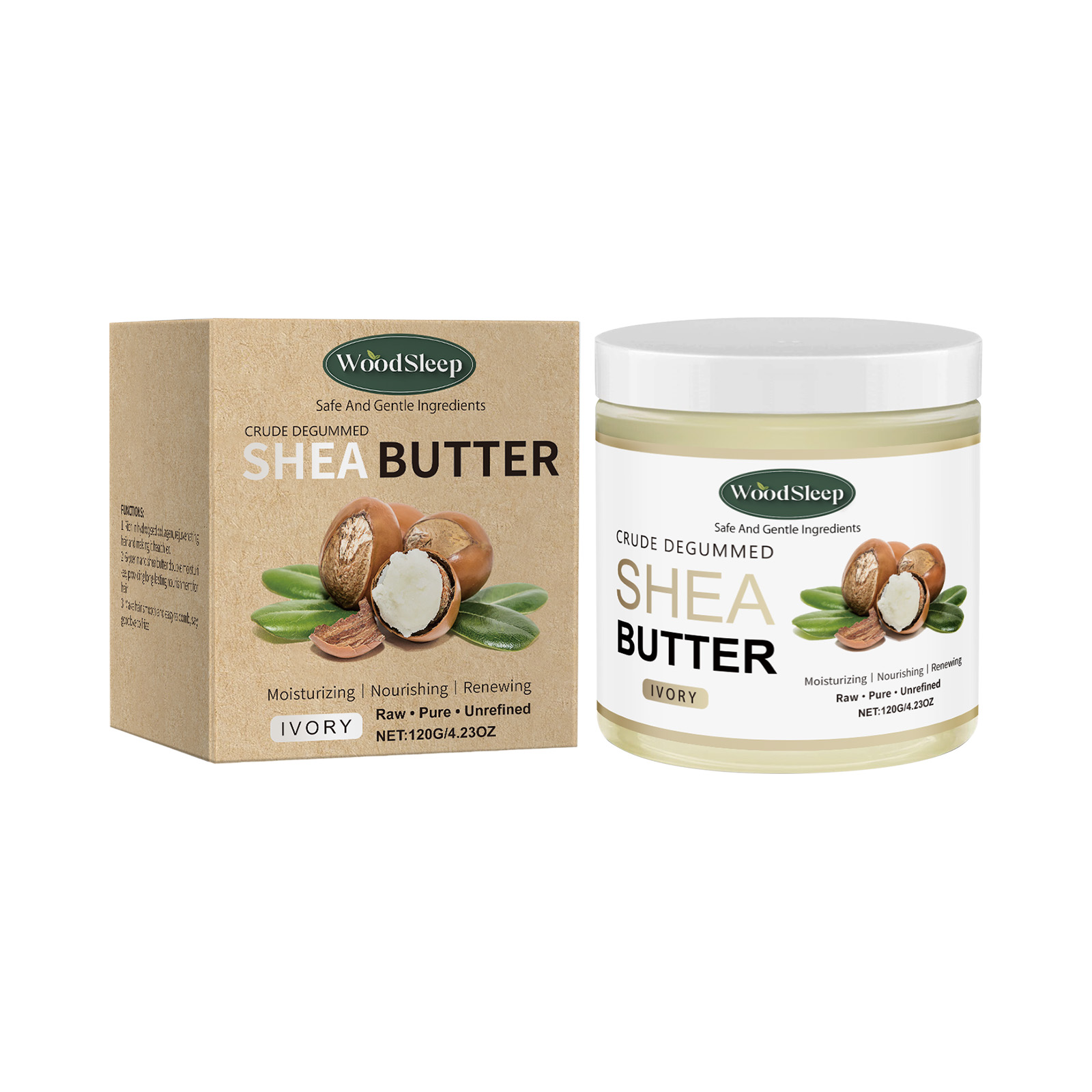 Ruwe Shea Buttercrème voor ext - Shea Butter Raw recensie en prijs