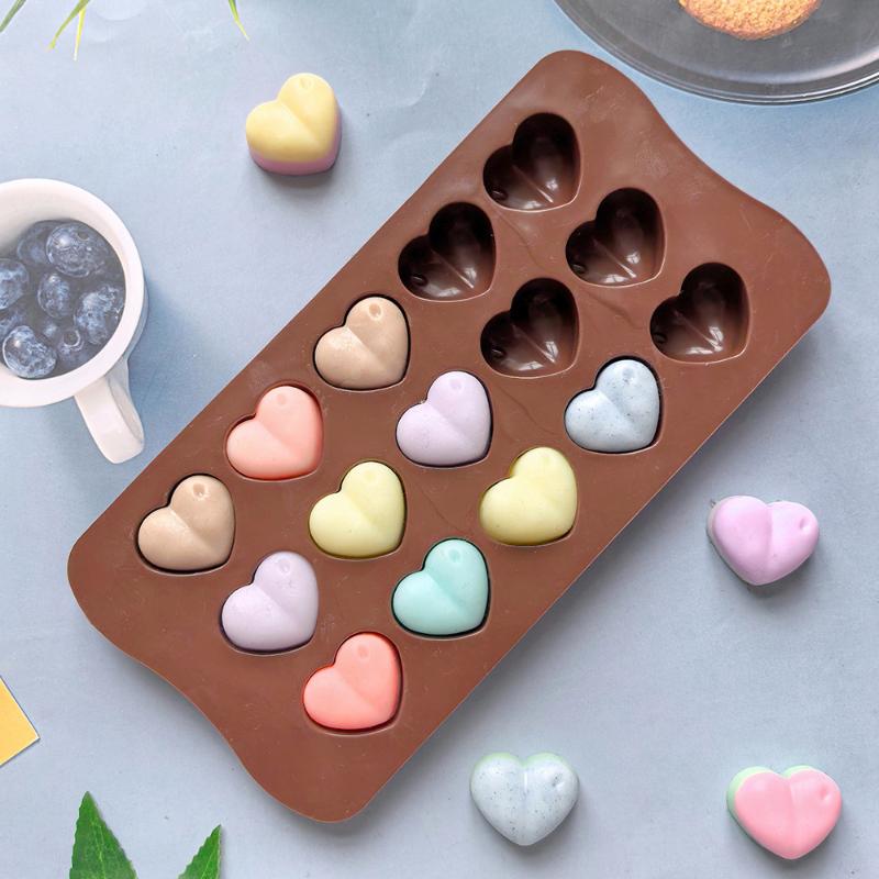 ( ❤️ 15-holtes siliconen choco - Soap Making Jelly recensie en prijs