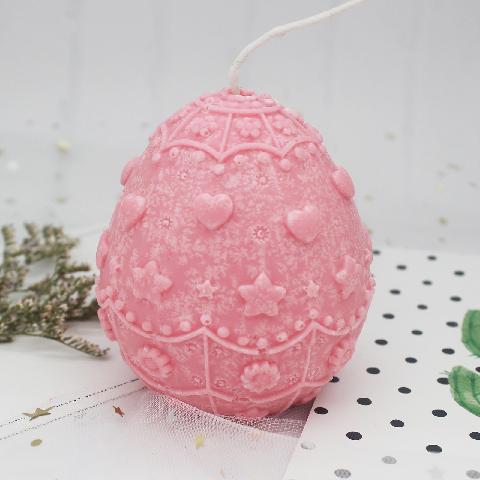Siliconen kaarsvorm paasei-vor - Soap Making Gel recensie en prijs