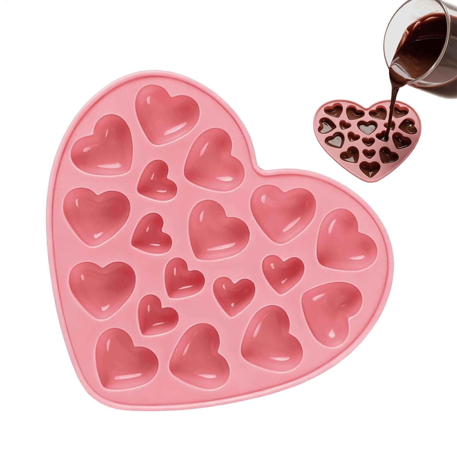 Liefde siliconen chocoladevorm - Soap Making Jelly recensie en prijs