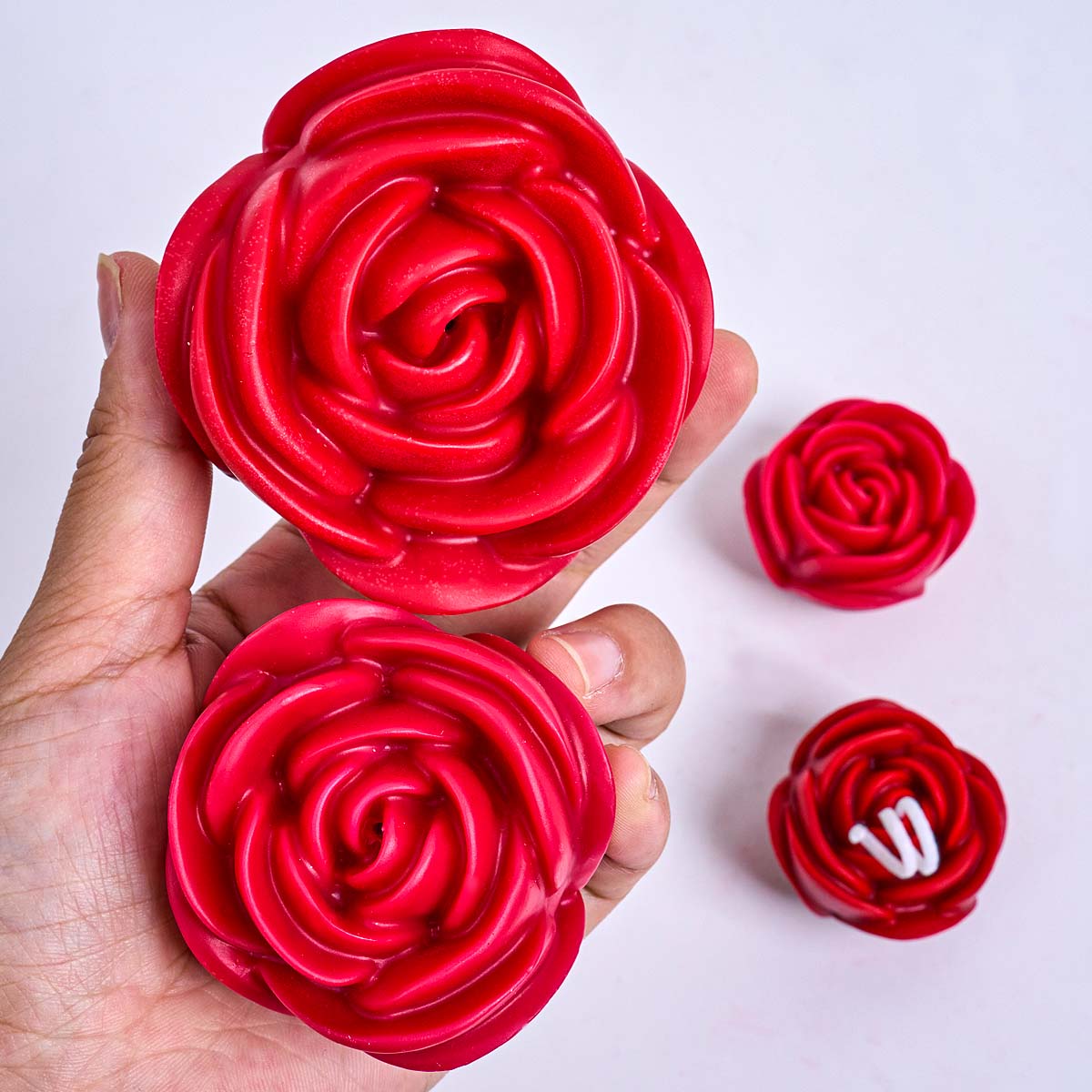 3D Bloemvorm Siliconen Kaars S - Soap Making Essentials recensie en prijs