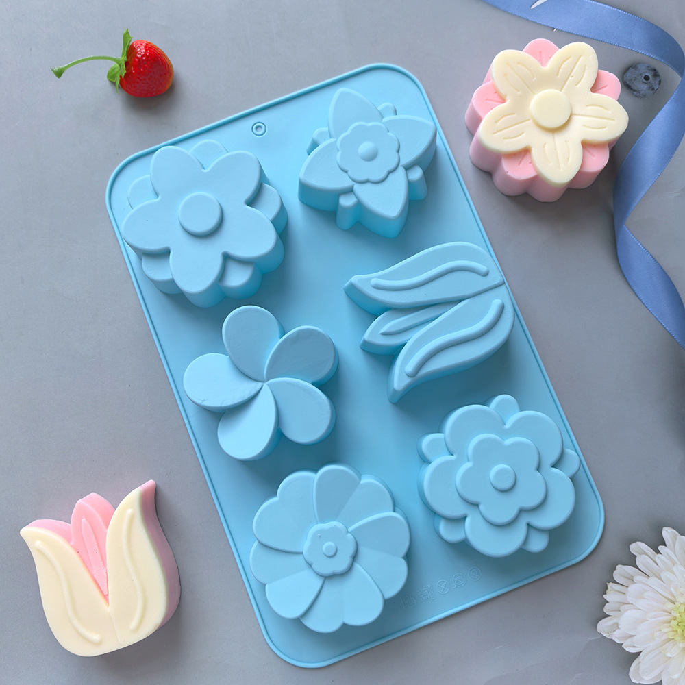 Soorten siliconen bloemvormen, - Soap Making Store recensie en prijs