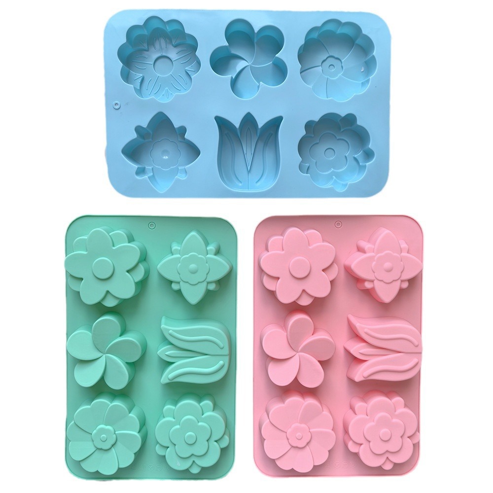 Soorten siliconen bloemvormen, - Soap Making Store recensie en prijs