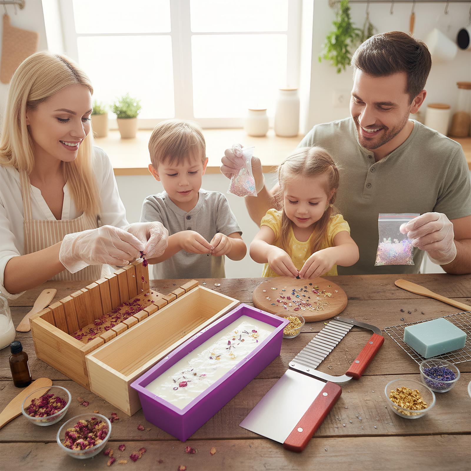 Mallen maken van zeep met snij - Quick Soap Making recensie en prijs