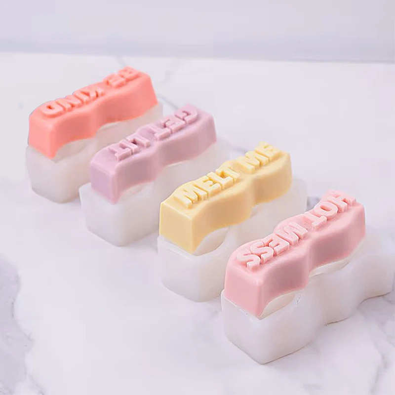 Wave Letter Slogan Kaars Silic - Soap Making Recipes recensie en prijs