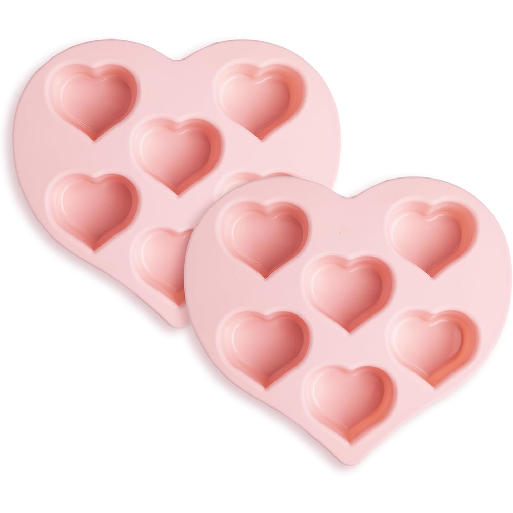 Hartvormige siliconen mallen V - Soap Making Jelly recensie en prijs