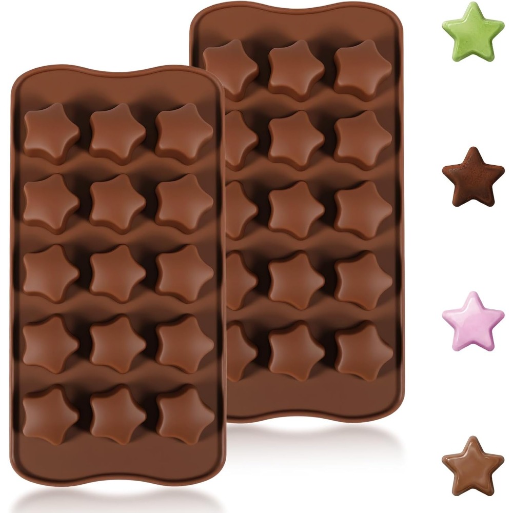 2 stuks stervormige siliconen  - Soap Making Jelly recensie en prijs