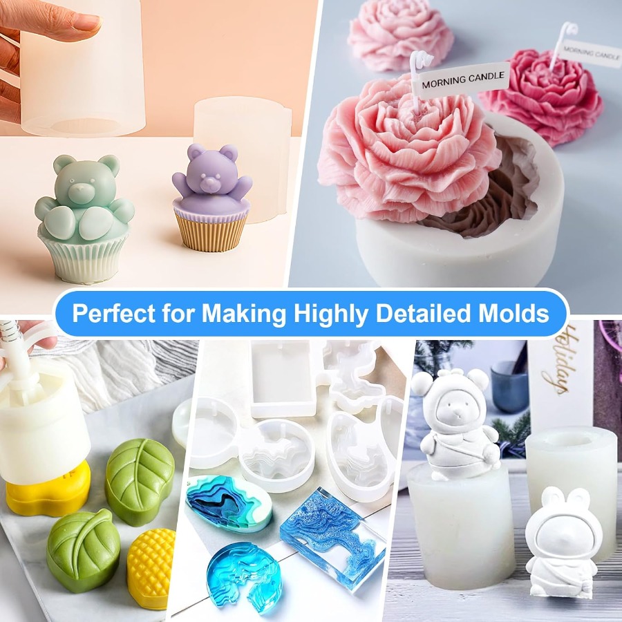 Siliconen mal maken kit, 38.8o - Soap Making Organic recensie en prijs