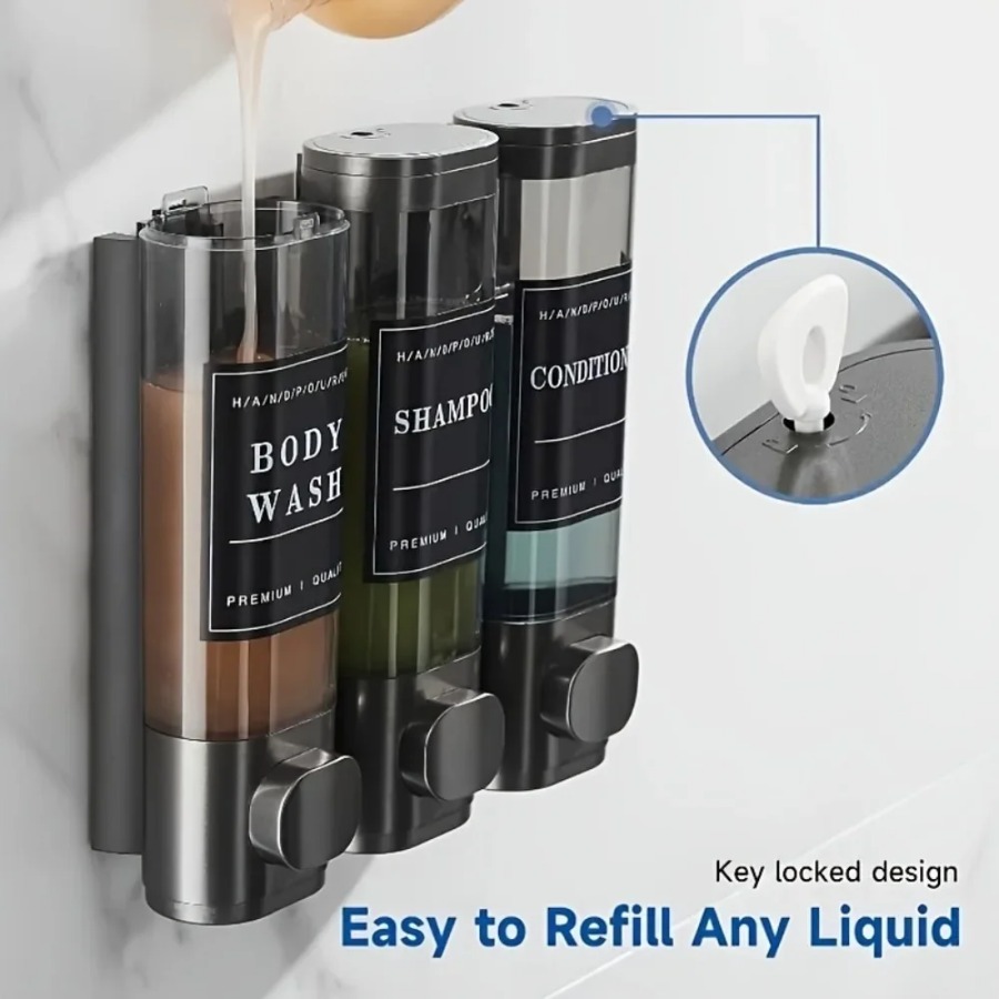 Wandmontage Drievoudige Shampo - Soap Making Gel recensie en prijs