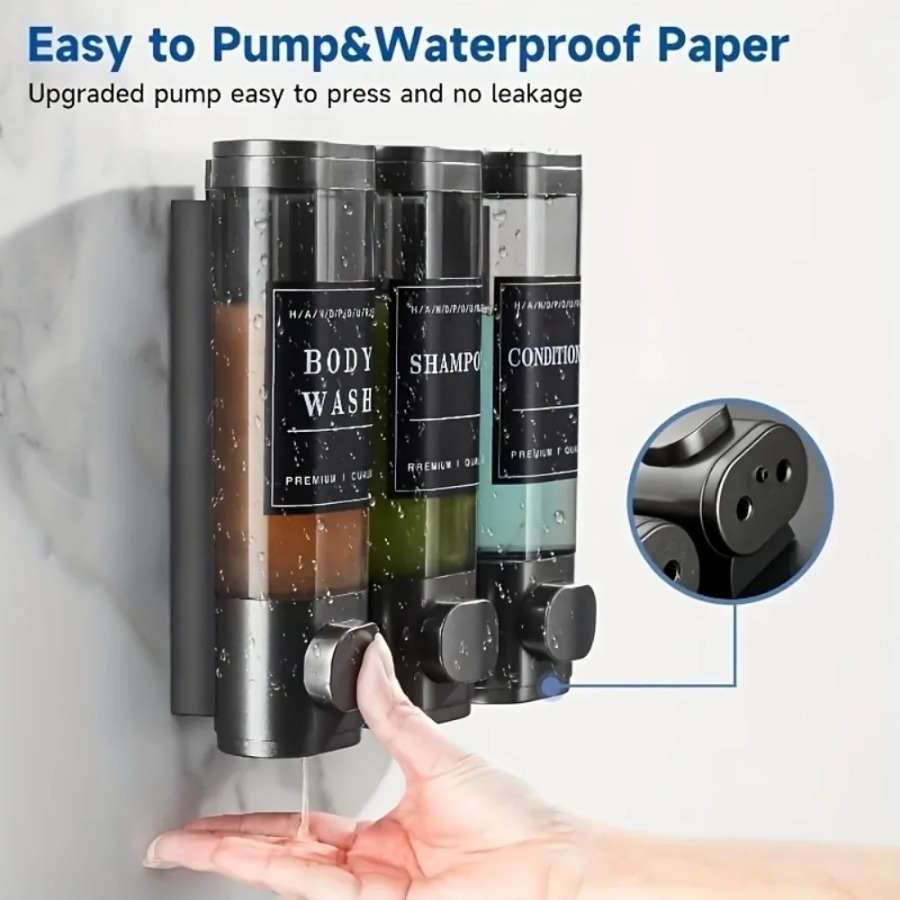 Wandmontage Drievoudige Shampo - Soap Making Gel recensie en prijs