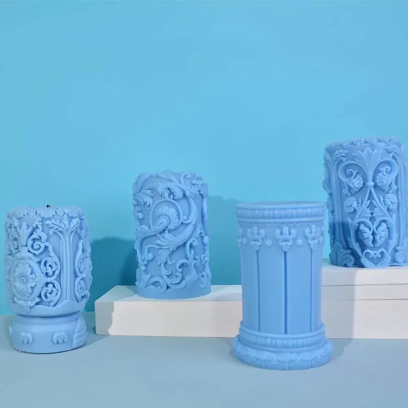 Gesneden Romeinse kolom kaars  - Soap Making Recipes recensie en prijs