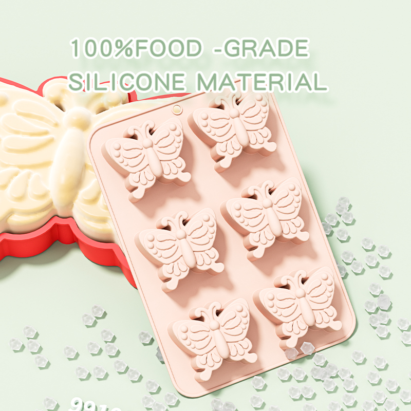 6-gaats 3D insect vlinder sili - Soap Making Recipes recensie en prijs