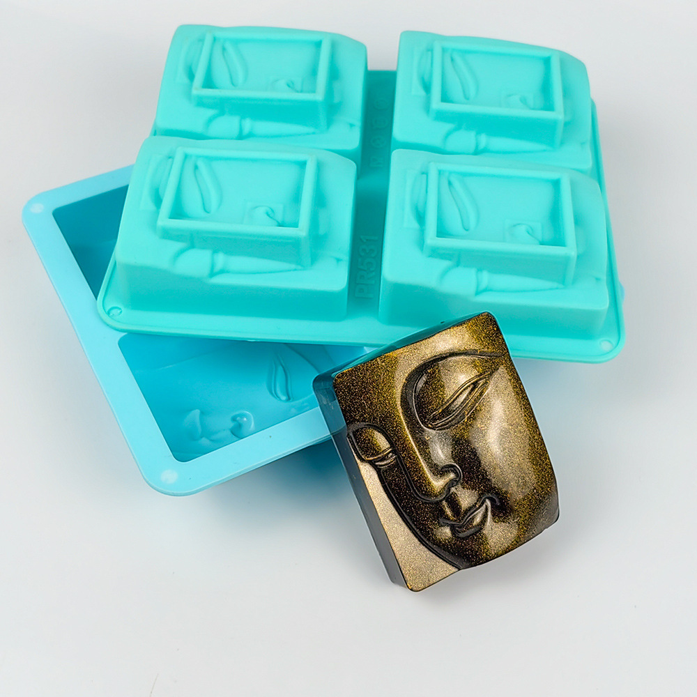 4 Gaten Boeddha Portret Zeep M - Soap Making Ideas recensie en prijs