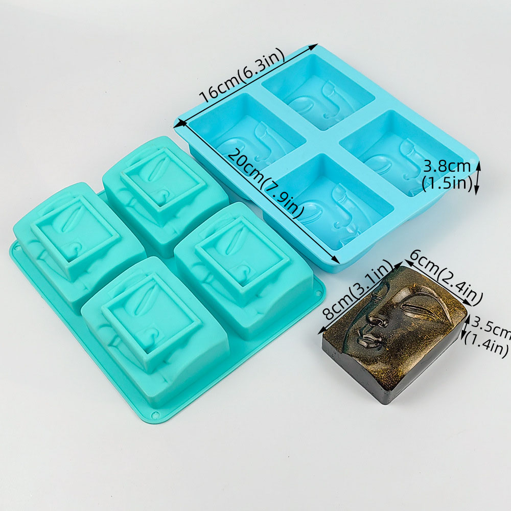 4 Gaten Boeddha Portret Zeep M - Soap Making Ideas recensie en prijs